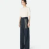 Pantalon en laine et coton Pantalon en laine et coton