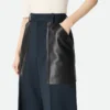 Pantalon en laine et coton Pantalon en laine et coton