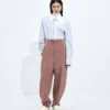 Pantalon en laine et lin Pantalon en laine et lin