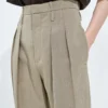 Pantalon en laine et lin Pantalon en laine et lin