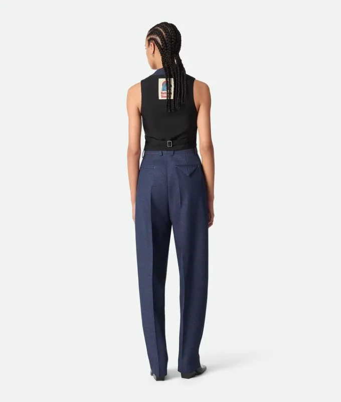 Pantalon en laine mélangée Pantalon en laine mélangée