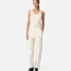 Pantalon en sergé de coton