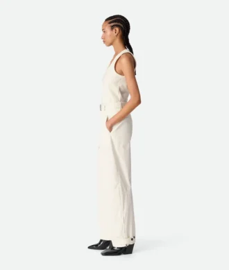 Pantalon en sergé de coton