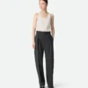 Pantalon en sergé de laine Mouline Pantalon en sergé de laine Mouline