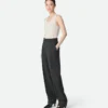 Pantalon en sergé de laine Mouline Pantalon en sergé de laine Mouline