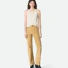 Pantalon en velours côtelé de coton
