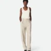 Pantalon en viscose et soie