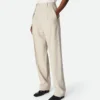 Pantalon en viscose et soie