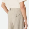 Pantalon en viscose et soie