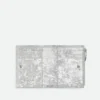 Petit portefeuille à deux volets en cuir Intrecciato Petit portefeuille à deux volets en cuir Intrecciato