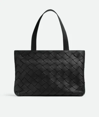 Petit sac fourre-tout Intrecciato à fermeture éclair