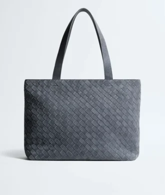 Petit sac fourre-tout Intrecciato à fermeture éclair