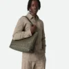 Petit sac fourre-tout Intrecciato à fermeture éclair