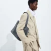 Petit sac fourre-tout Intrecciato à fermeture éclair