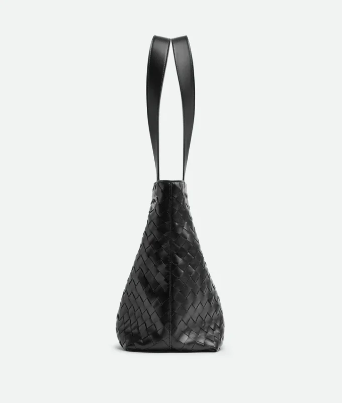 Petit sac fourre-tout Intrecciato à fermeture éclair Petit sac fourre-tout Intrecciato à fermeture éclair