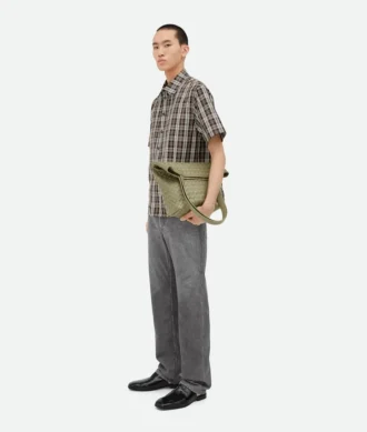 Petit sac fourre-tout Intrecciato North-South