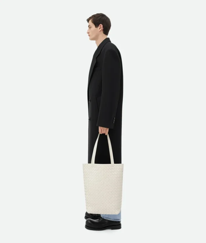 Petit sac fourre-tout Intrecciato North-South