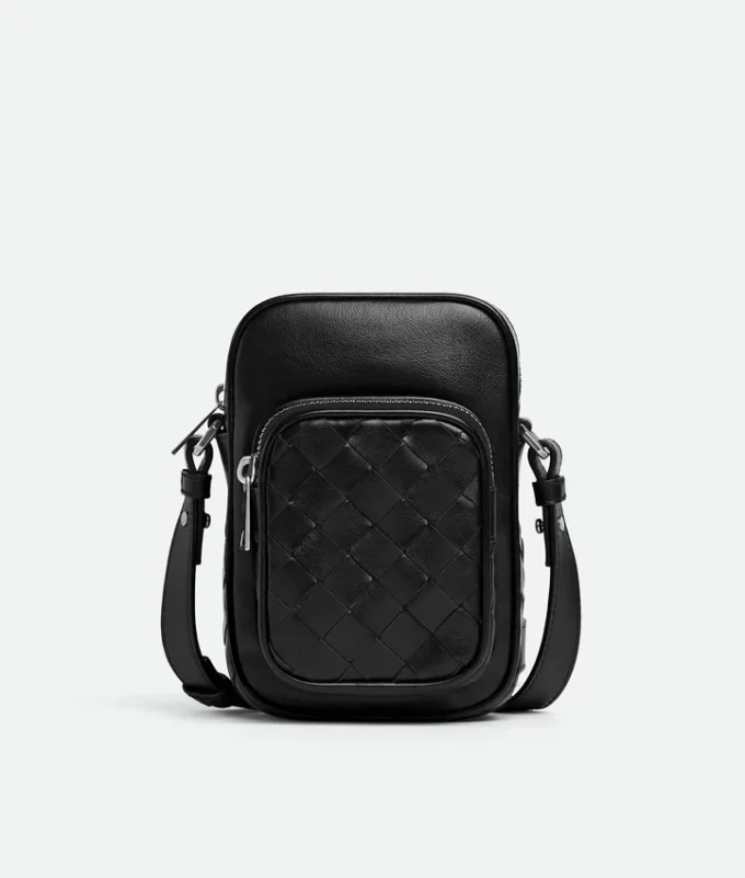 Petit sac photo Intrecciato avec poche