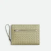 Petite pochette Intrecciato avec dragonne