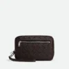 Petite pochette Intrecciato avec dragonne
