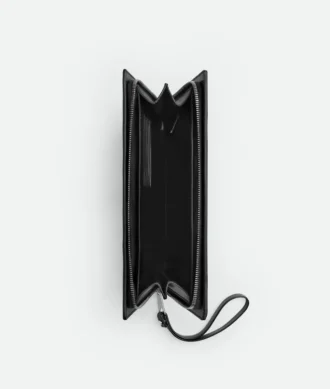 Petite pochette Intrecciato avec dragonne