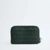 Petite pochette Intrecciato avec dragonne