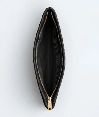 Petite pochette plate Intrecciato