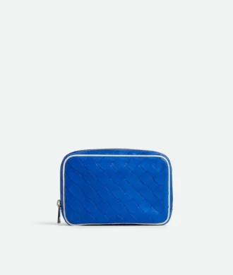 Petite pochette zippée Intrecciato