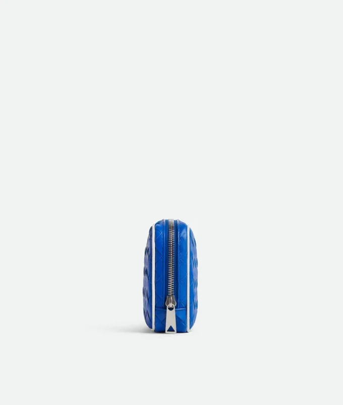 Petite pochette zippée Intrecciato