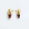 Petites boucles d&rsquo;oreilles Prisma