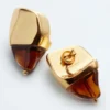 Petites boucles d&rsquo;oreilles Prisma