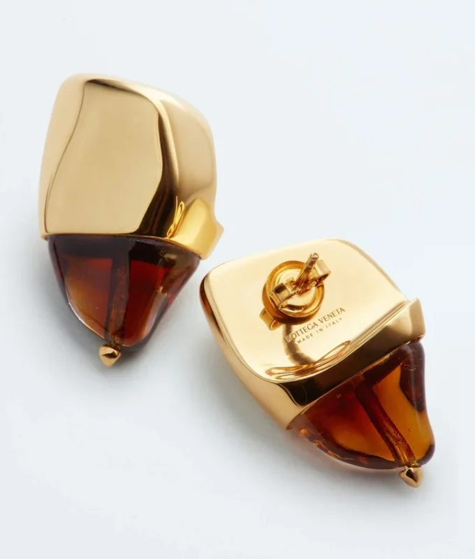 Petites boucles d&rsquo;oreilles Prisma