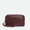 Pochette Intrecciato avec dragonne
