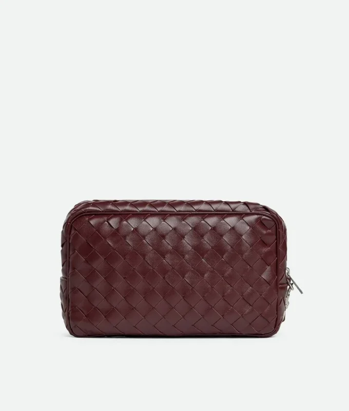 Pochette Intrecciato avec dragonne