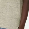 Polo en piqué de coton chiné