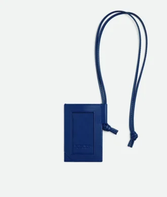 Porte-badge Intrecciato estampé