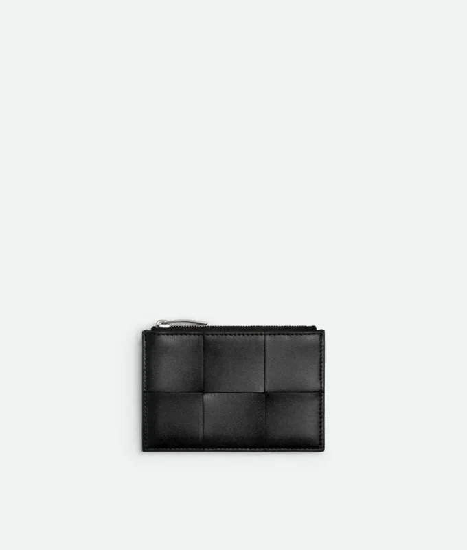 Porte-cartes à fermeture éclair Cassette
