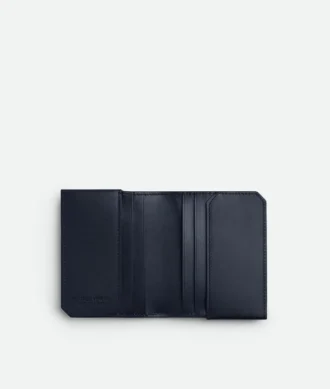 Porte-cartes à rabat Intrecciato Piccolo