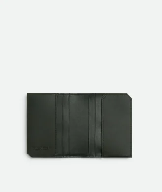 Porte-cartes à rabat Intrecciato Piccolo