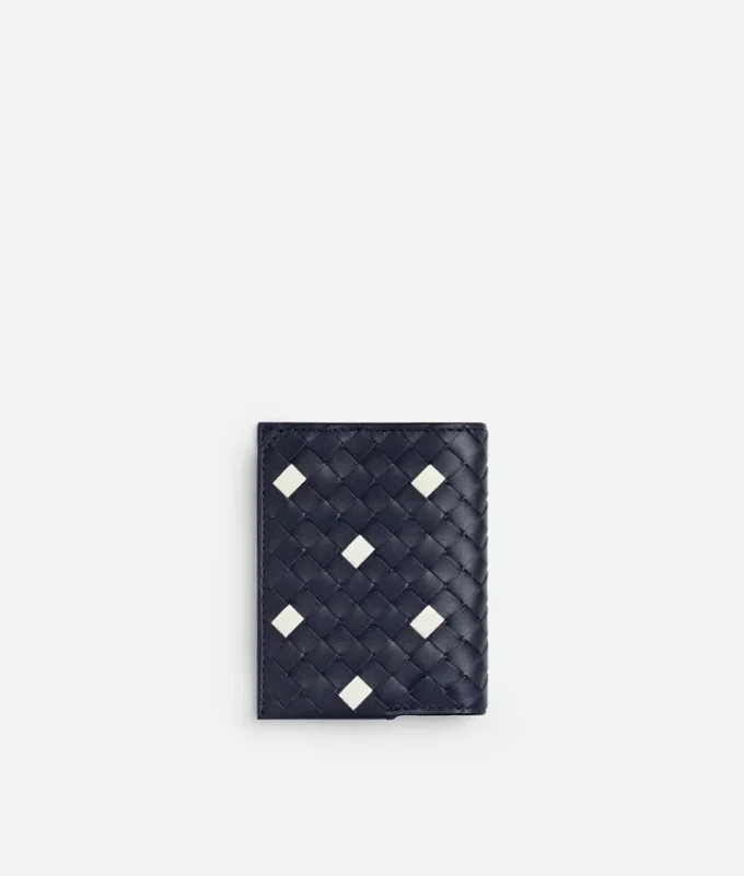 Porte-cartes à rabat Intrecciato Piccolo Porte-cartes à rabat Intrecciato Piccolo