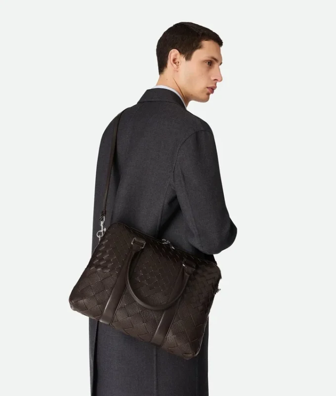 Porte-documents Intrecciato Slim