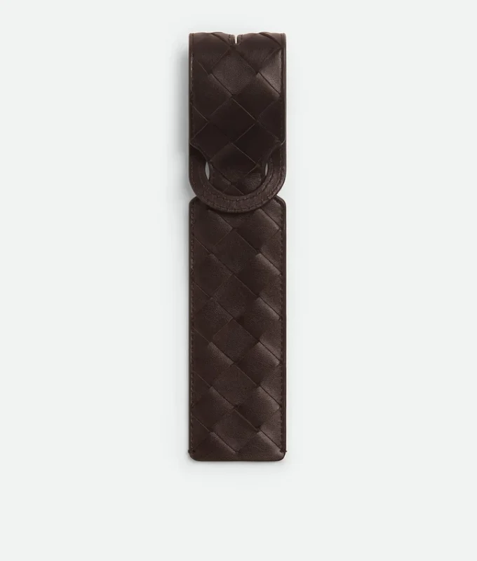 Porte-étiquette long Intrecciato