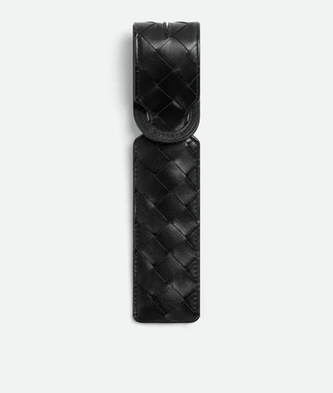 Porte-étiquette long Intrecciato