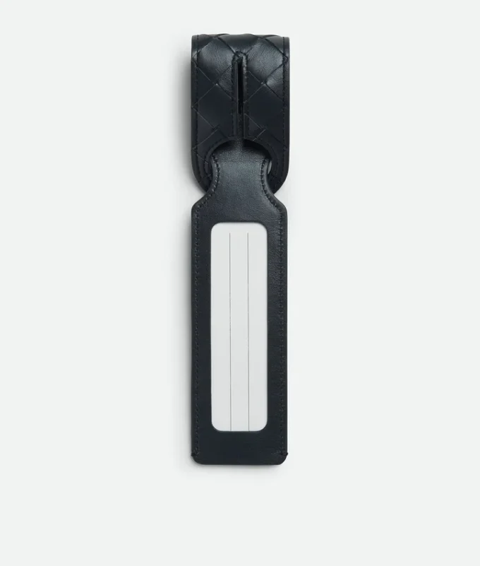 Porte-étiquette long Intrecciato