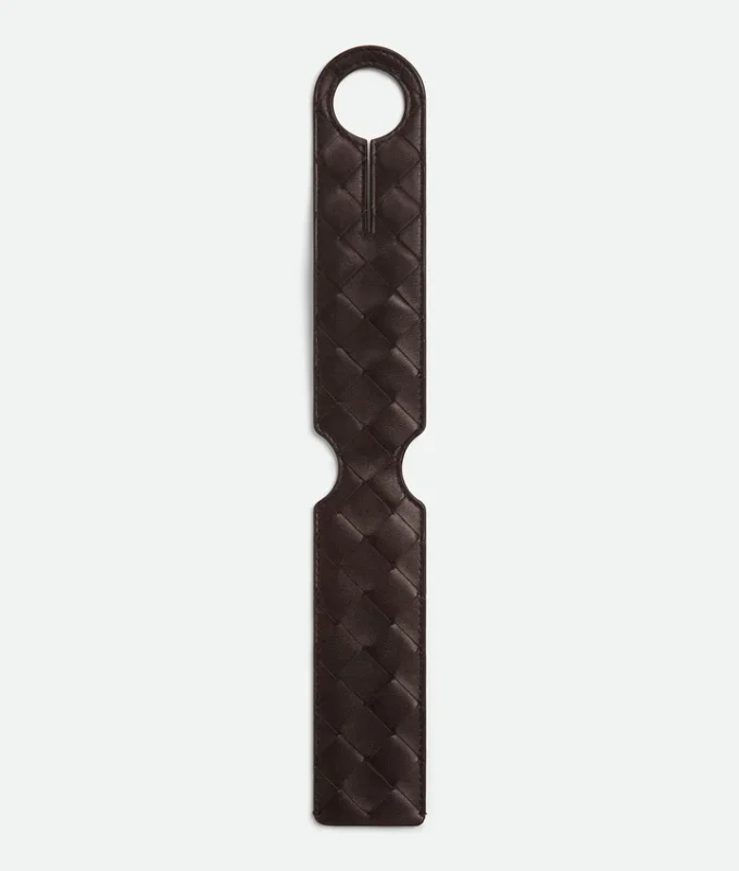 Porte-étiquette long Intrecciato