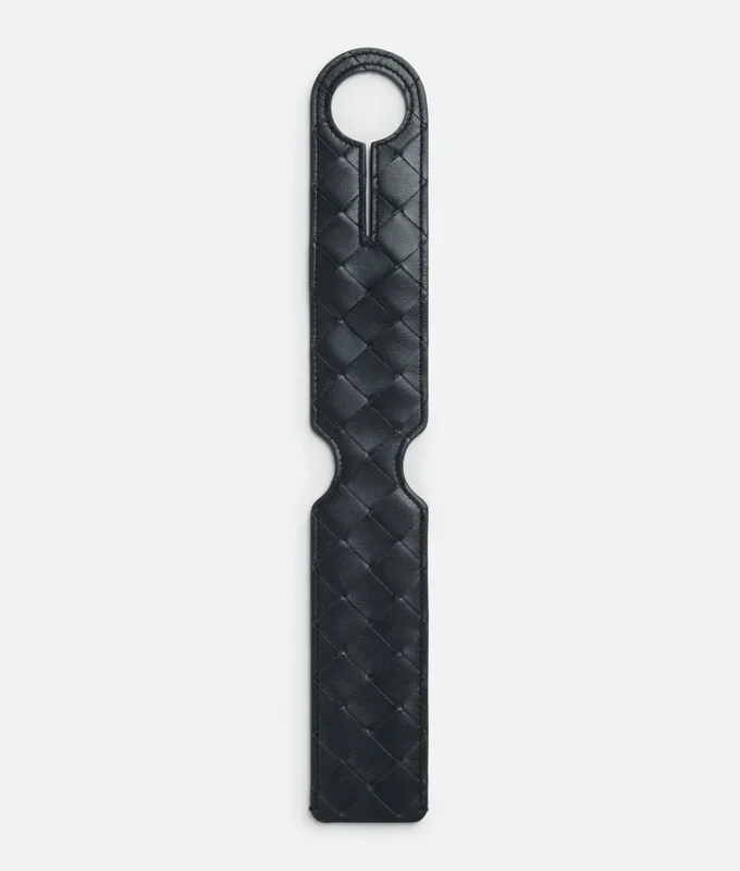 Porte-étiquette long Intrecciato