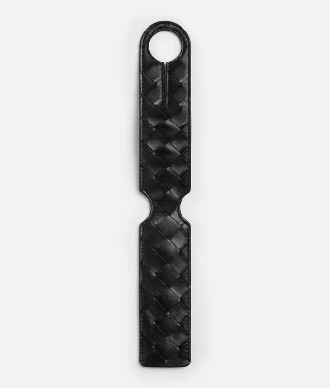 Porte-étiquette long Intrecciato