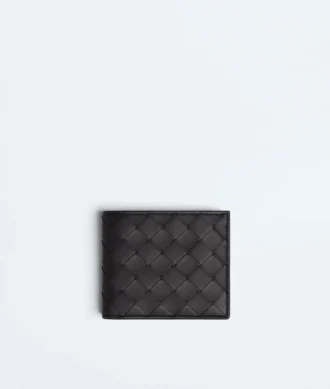 Portefeuille à deux volets Intrecciato
