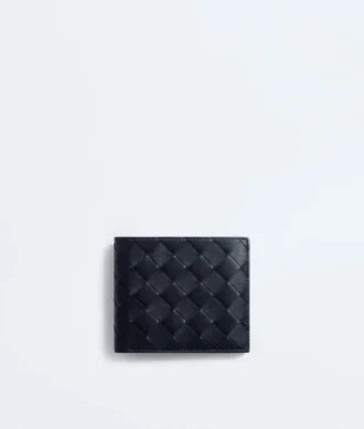 Portefeuille à deux volets Intrecciato