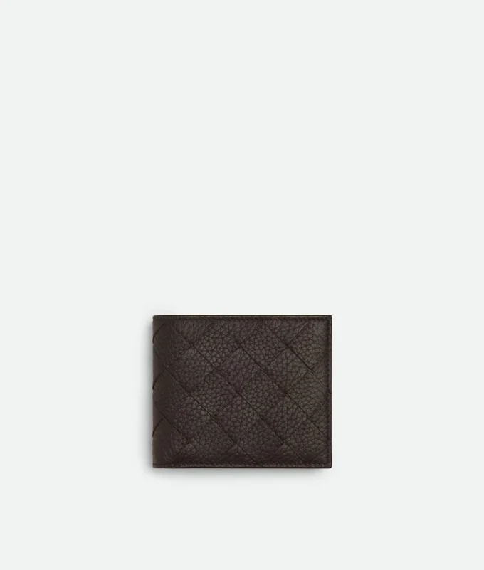 Portefeuille à deux volets Intrecciato
